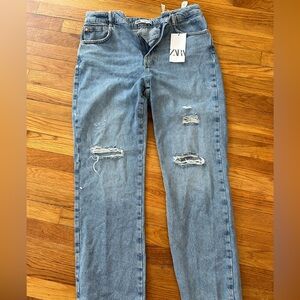 Zara mom jeans